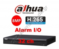  DAHUA NVR4232-4KS3 NVR 32  .265   8MP  Alarm I/O 