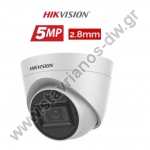 HIKVISION DS-2CE78H0T-IT3FS  Dome 5MP   2.8mm    