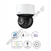  TVT TD-8343IE3N   4MP mini Speed Dome    IP TD-8343IE3N 