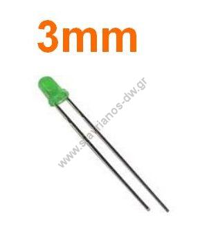  LED3MM-GREEN LED 3mm     