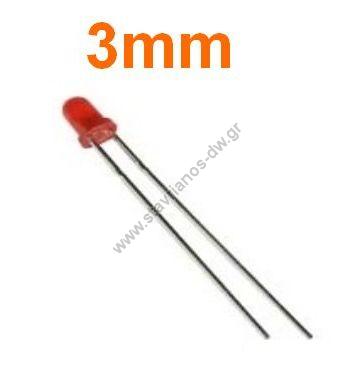  LED3MM-RED LED 3mm     