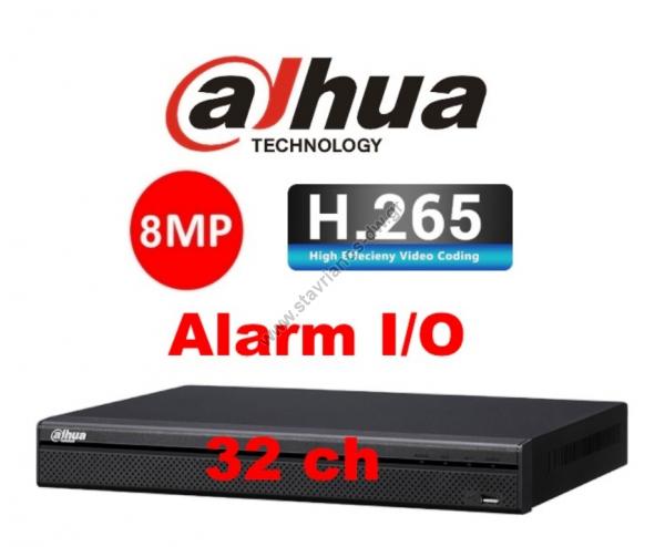  DAHUA NVR4232-4KS3 NVR 32  .265   8MP  Alarm I/O 