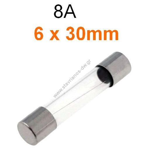    8  6 x 30mm (10) 8A 