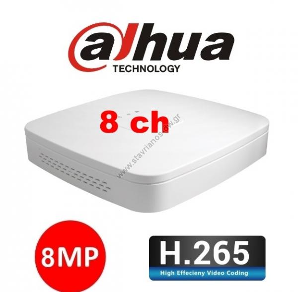  DAHUA NVR2108-4KS3 NVR 8  .265   8MP 