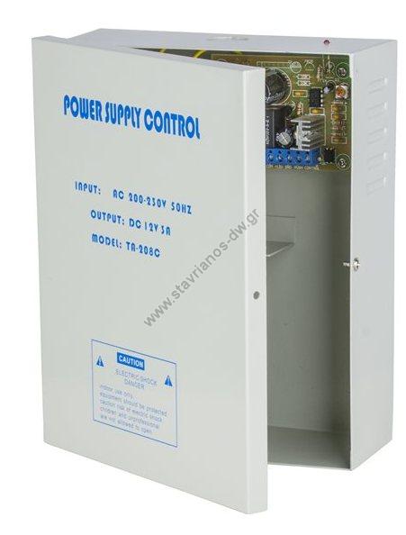   12V DC / 3A         Access Control  PSU-2312 