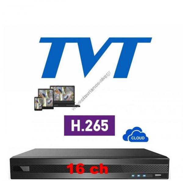  TVT TD-2116NS-HL H.265+ / H.265/H.264 5-  16  (, IP, TVI,CVI  AHD)  1     