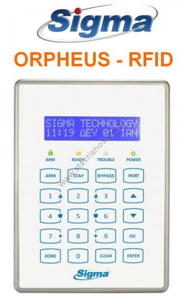  ORPHEUS KP/W-RFID   (  RFID)     LCD      S-PRO SIGMA    