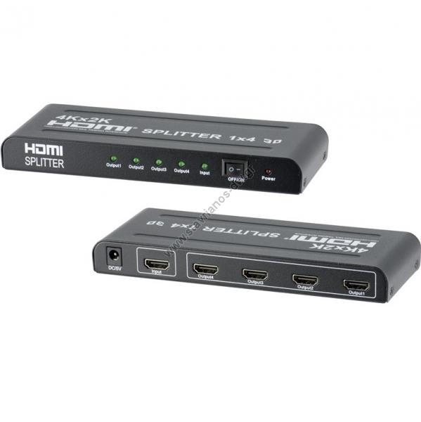  HDMI Splitter 1  - 4  HDMI &  DW-39344 