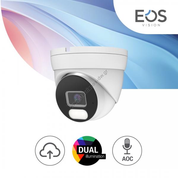  EOS VISION  dome IP Dual Illumination 2.0MP   2.8mm   DW-8041106 